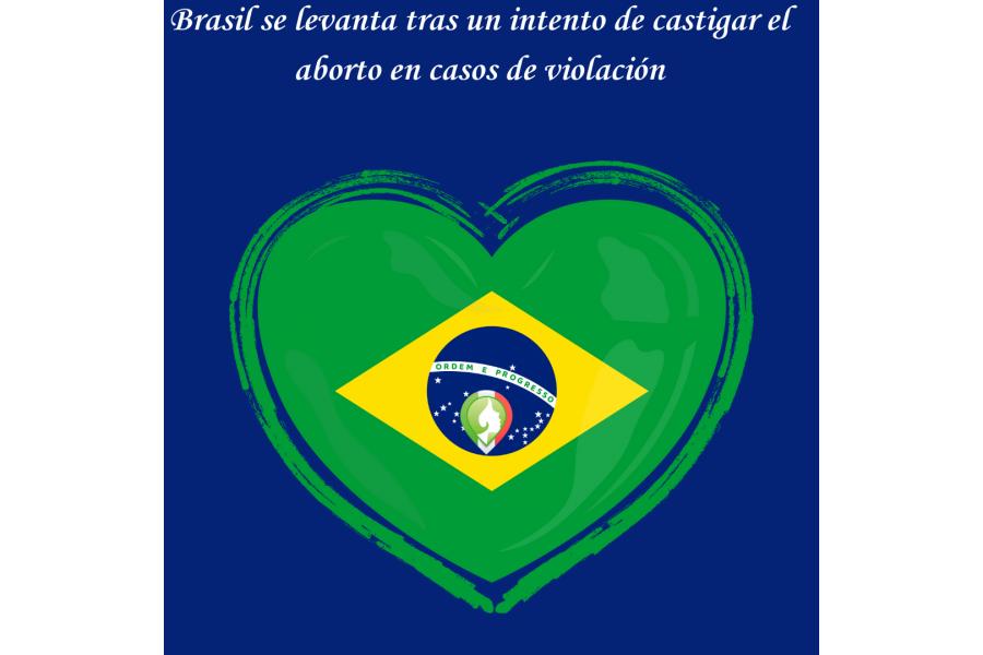 Brasil se levanta tras un intento de castigar el aborto en casos de violación