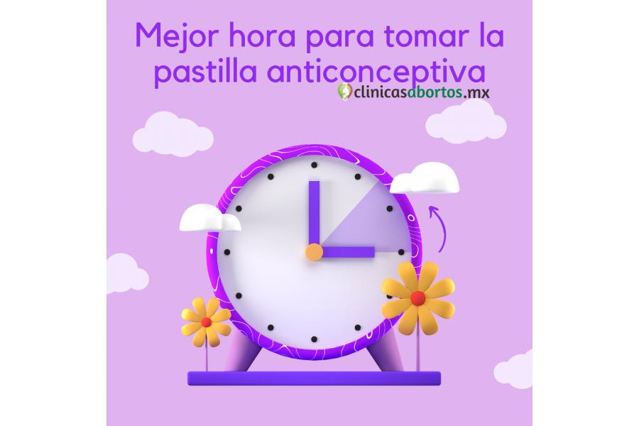 Mejor hora para tomar la pastilla anticonceptiva