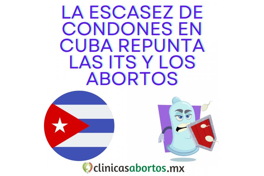 La escasez de condones en Cuba repunta las ITS y los abortos